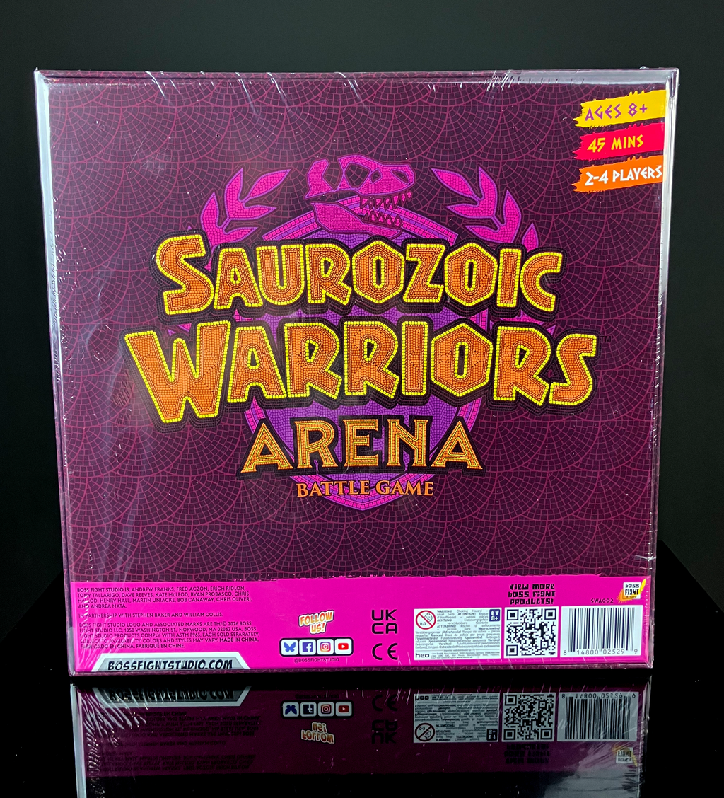 Saurozoic Warriors Arena Deluxe Game