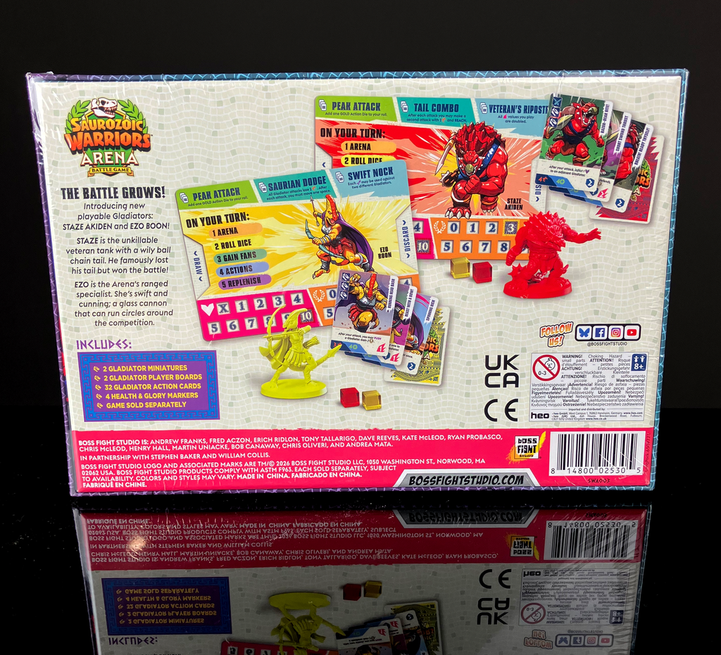 Saurozoic Warriors Expansion Set: New Challengers
