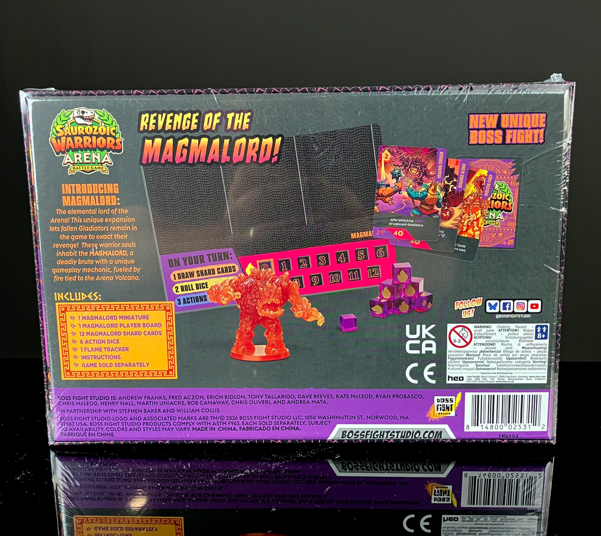 Saurozoic Warriors Expansion Set: Magmalord